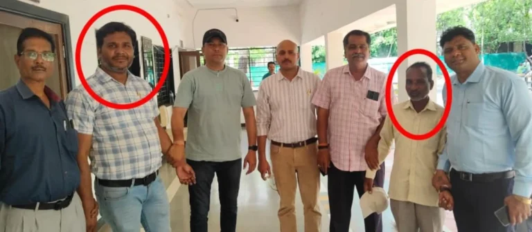 कलेक्ट्रेट परिसर में केस रफा-दफा करने के नाम पर रिश्वत लेते कनिष्ठ आपूर्ति अधिकारी और उसका साथी गिरफ्तार