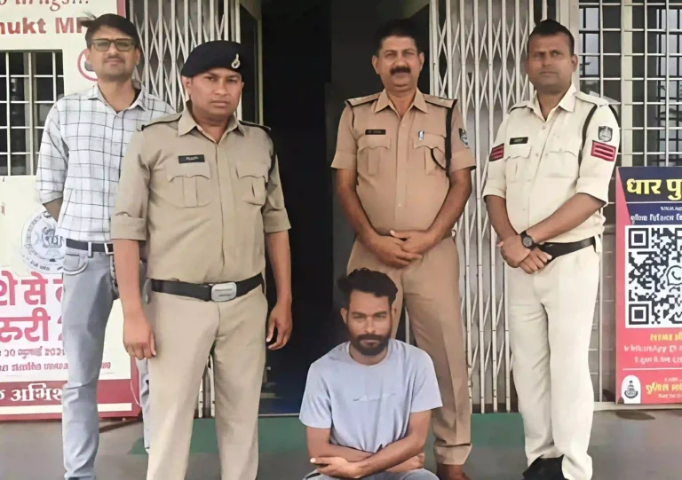 धार में चाकूबाजी कर फरार हुआ आरोपी ‘रोमियो’ गिरफ्तार